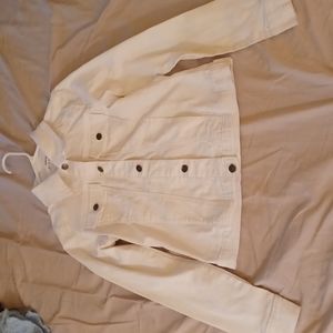 White Denim Jacket